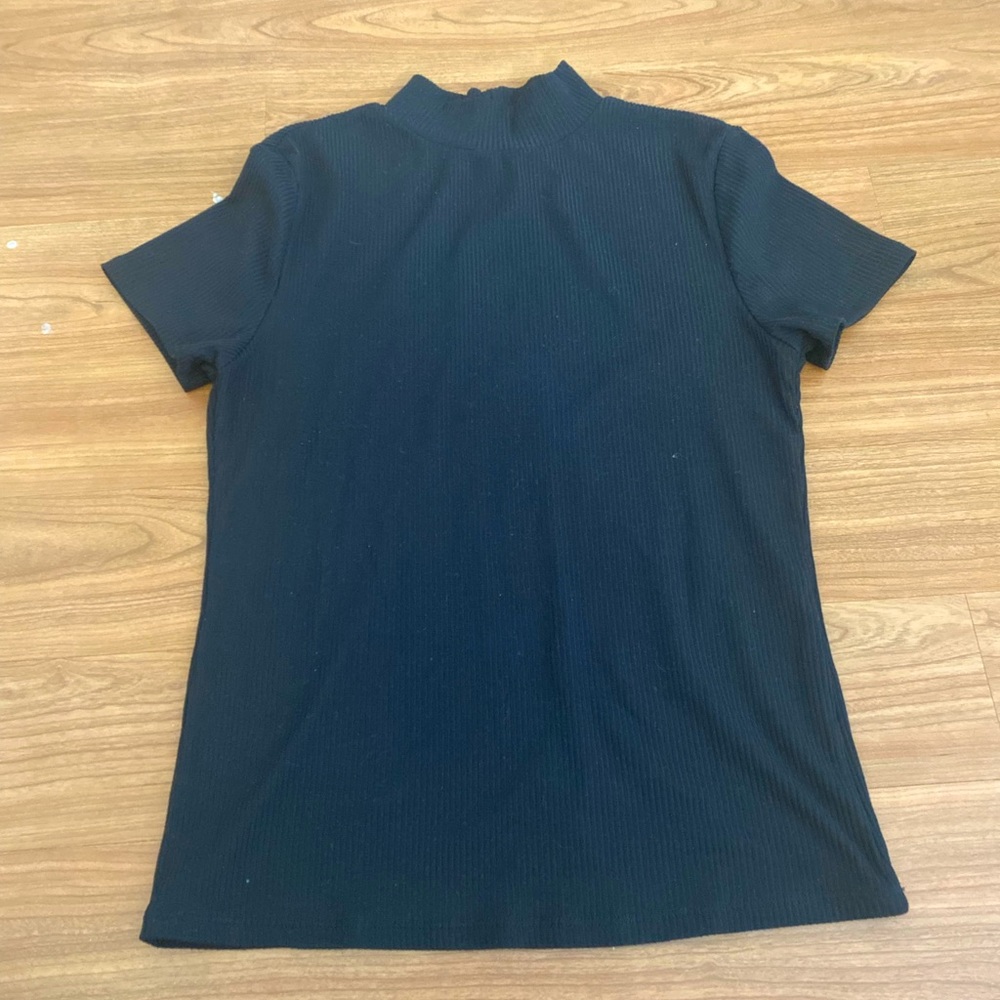 Black soft tee